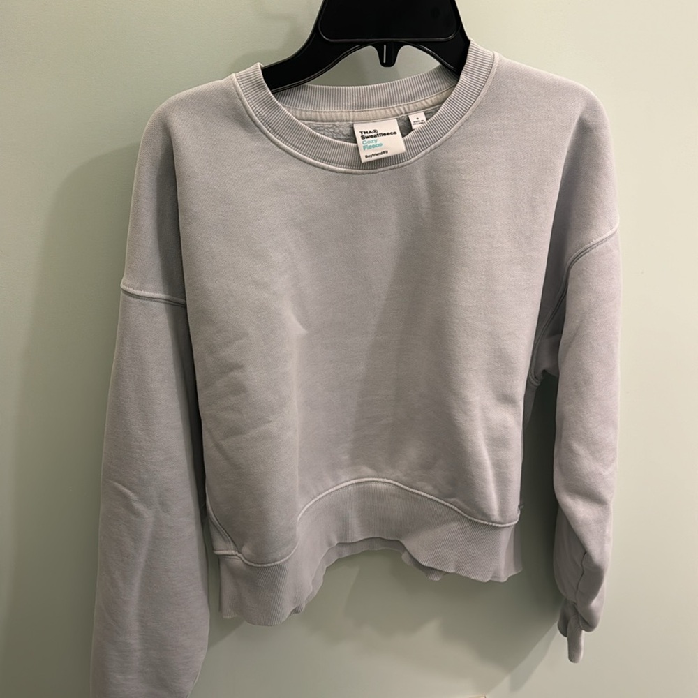 Aritzia TNA Sweatfleece Cozy Fleece Sweatshirt S